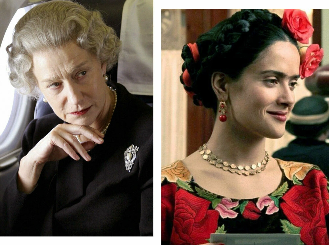 Кадры из фильмов "Королева" и "Фрида" | marieclaire.ru