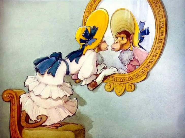 5 главных истин из басен Крылова, которые актуальны и сегодня | Источник: Иллюстрация к басне И. Крылова «Мартышка и очки»