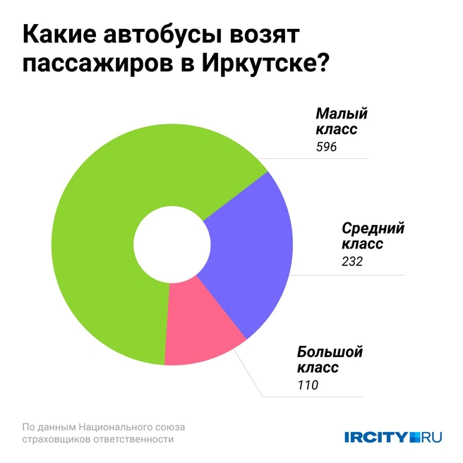 Иркутским перевозчикам принадлежит более 900 единиц техники, из них две трети — это микроавтобусы | Источник: Евгения Бикунова / Городские медиа