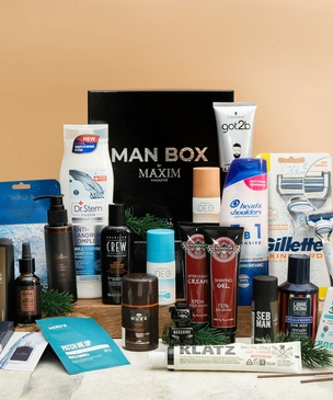 Распаковка: что внутри набора MAN BOX от MAXIM и Royal Samples