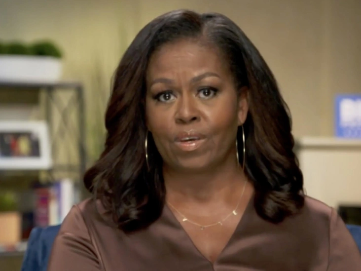 Мишель Обама во время виртуального Национального съезда Демократической партии, 17 августа 2020