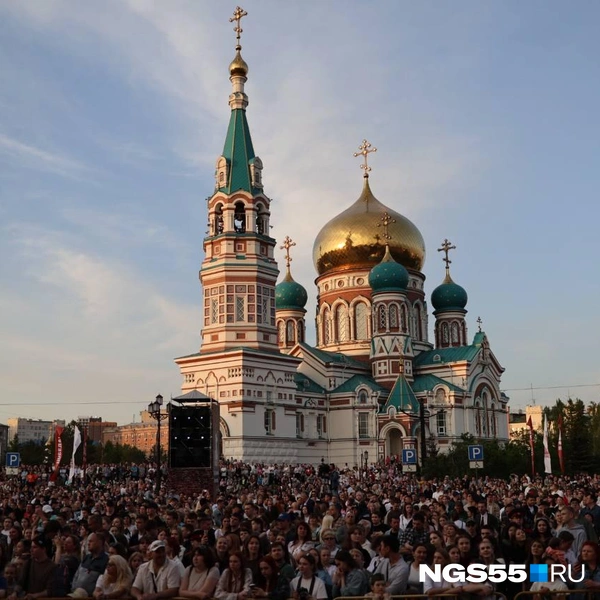 Вот сколько омичей пришли отметить День Победы  | Источник: Евгений Софийчук / NGS55.RU