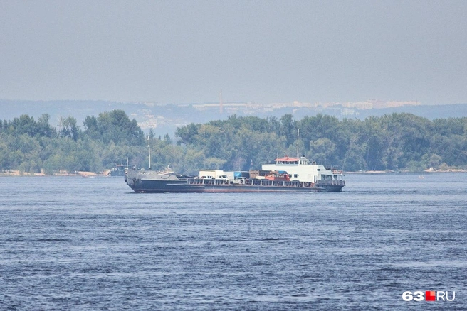 Давно переправлялись через Волгу? | Источник: Роман Данилкин / 63.RU