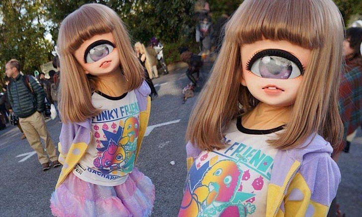 Новая субкультура в Японии — девочки-циклопы, похожие на героиню «Футурамы»