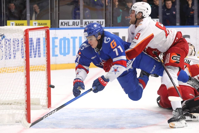 Прорвало! СКА обыграл «Автомобилист» после пяти поражений подряд | Источник: Марина Мамонтова / «Фонтанка.ру»