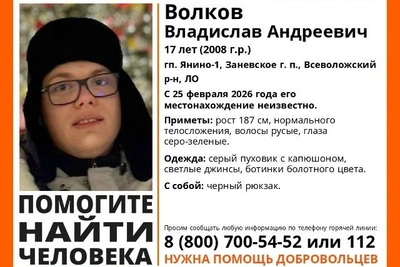 В Ленобласти почти неделю ищут 17-летнего Владислава