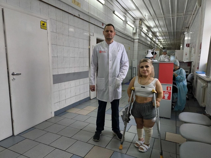 В НИИТО женщине-дюймовочке с редкой болезнью костей сделали ноги одной длины | Источник: НИИТО им. Цивьяна