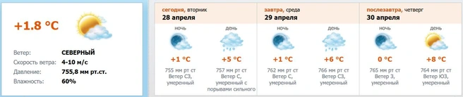Источник: скриншот с сайта meteo.nw.ru