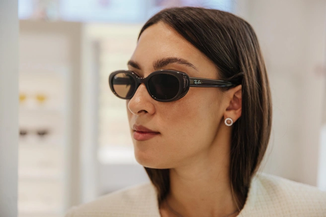 Похожая модель есть и в медицинской коллекции Ray-Ban | Источник: Татьяна Кошутина