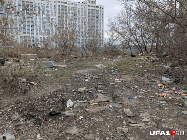 Будто тут дом стоял, а это&nbsp;— его остатки | Источник: Булат Салихов / UFA1.RU