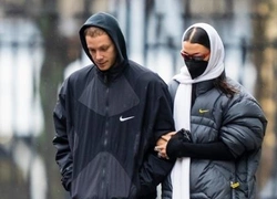 Белла Хадид и Марк Калман в Нью-Йорке