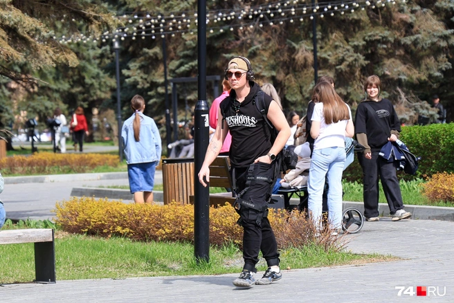 …или просто пройтись под любимую музыку | Источник: Михаил Шилкин
