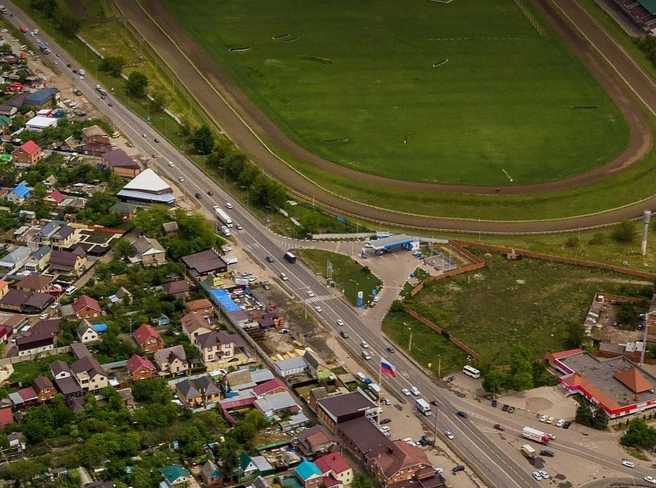 Ростовское шоссе давно нуждается в расширении | Источник: yandex.ru/maps