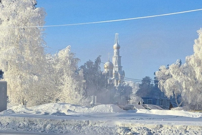 Abnormal Frosts Transform Yugra Into Ice and Snow Wonderland