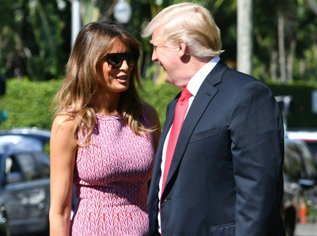 Дональд и Мелания Трамп вместе встретили Пасху (развод отменяется?)