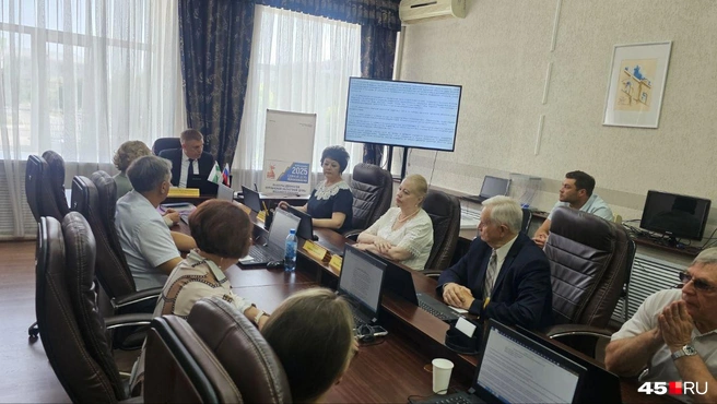 На заседании избиркома рассмотрели вопросы, связанные с проведением выборов | Источник: Дарья Никитченко / 45.RU