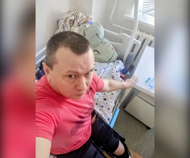 Недавно Виталий впервые за полгода смог сесть | Источник: предоставлено Виталием Быковским