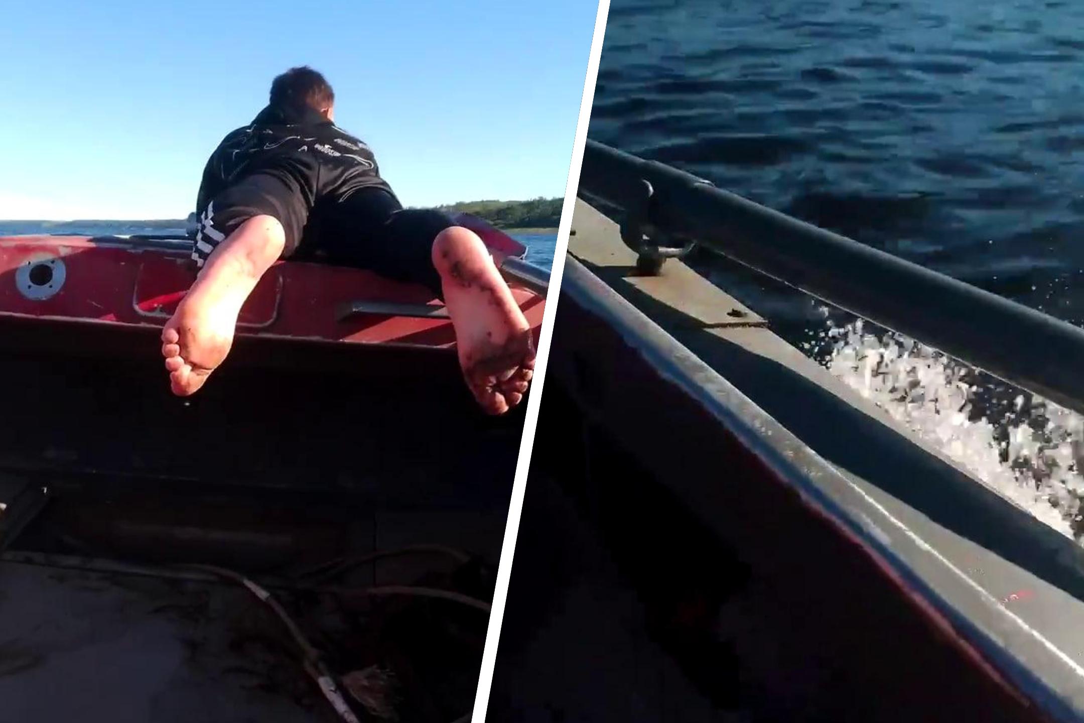 Четверо парней из Дудинки пойдут под суд за угон лодки, который сами сняли на телефон