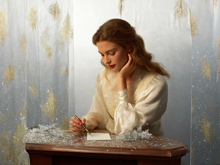 Новый год 2026, Дед Мороз, письмо Деду Морозу, предсказания на Новый год, Дедушка Мороз, письма деду морозу | Источник: theDay/higgsfield