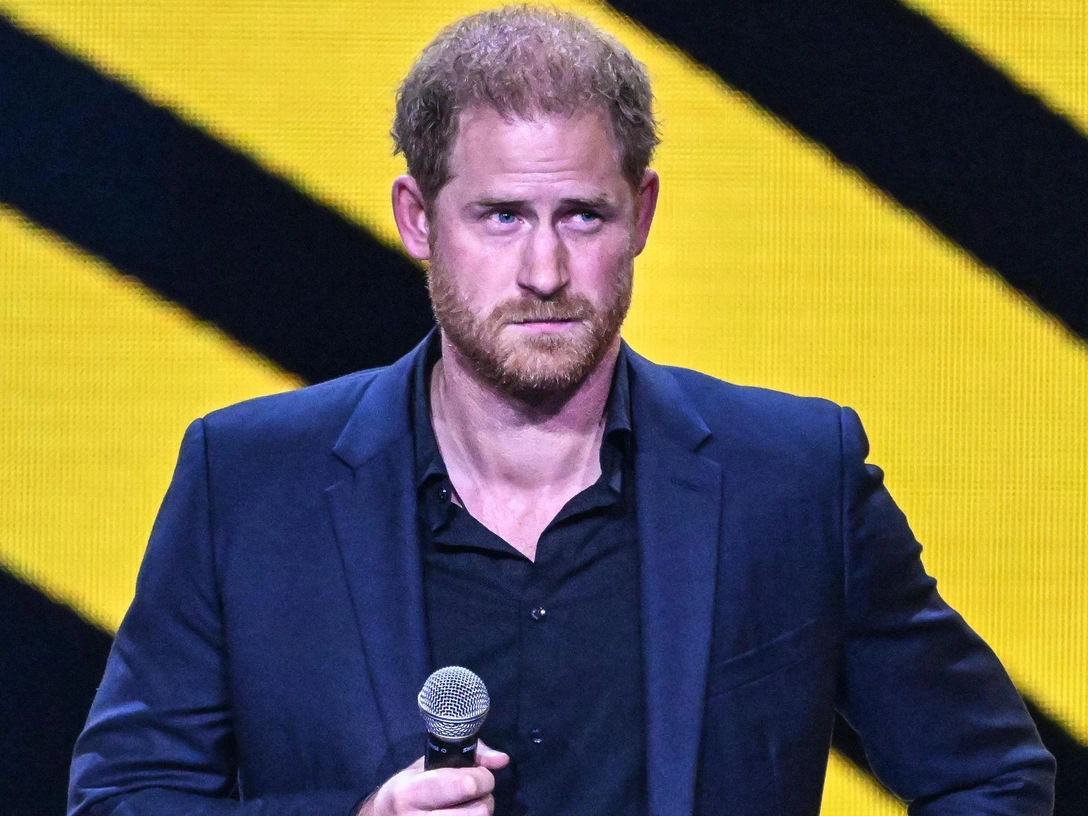 Принц Гарри на «Играх непобежденных», 16 сентября 2023 год | marieclaire.ru