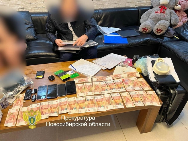 Силовики также задержали бизнесменов | Источник: прокуратура Новосибирской области