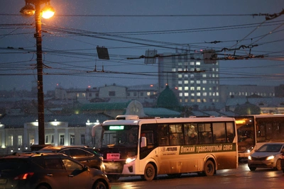 Morning accidents cause severe traffic jams in Omsk