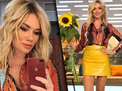 Недавно родившая 4-го ребенка Анастасия Трегубова показала идеальные ноги и подтянутый живот в облегающем мини