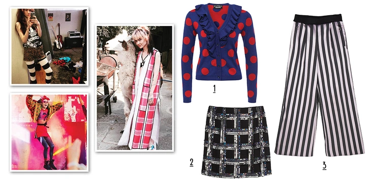 1. Boutique Moschino. 2. Юбка, Asos. 3. Кюлоты, Asos. | Источник: Инстаграм (запрещенная в России экстремистская организация)