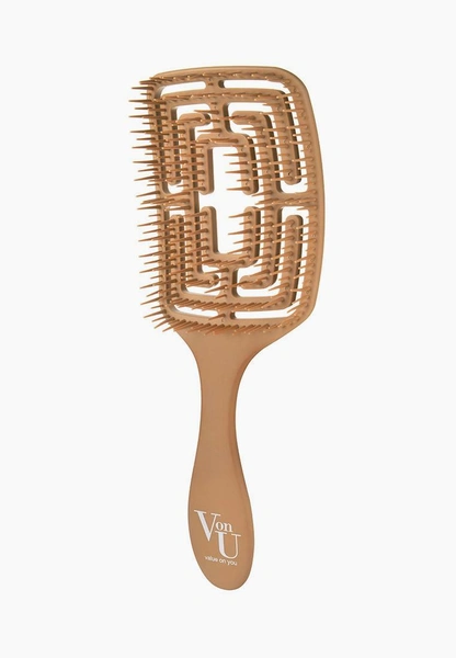 Расческа Von U SPIN BRUSH Gold 