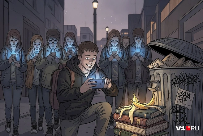 Для подростков книги остались в прошлом веке | Источник: Мария Романова