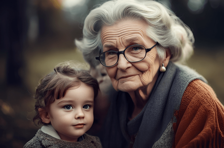 Эти 5 особенностей дети наследуют только от бабушек и дедушек