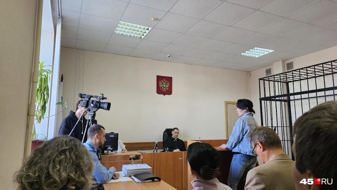 Свидетельница призналась, что многих деталей ДТП не помнит | Источник: Дарья Никитченко / 45.RU