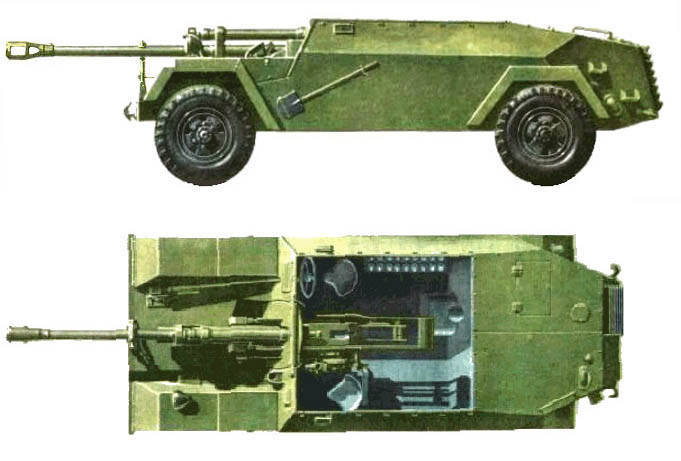 Катафалк с пушкой: история необычной советской самоходки КСП-76