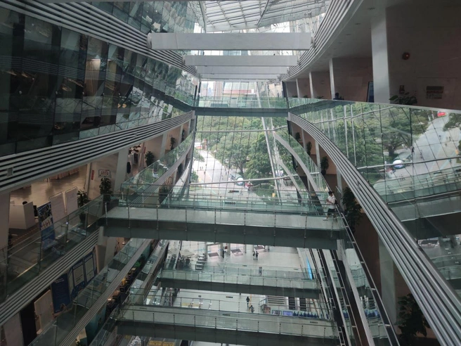 Так выглядит библиотека в Гуанчжоу | Источник: Евгений Данилов