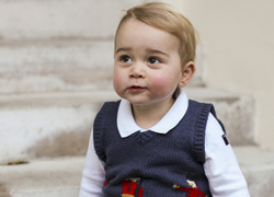 Принцу Джорджу исполнилось два года