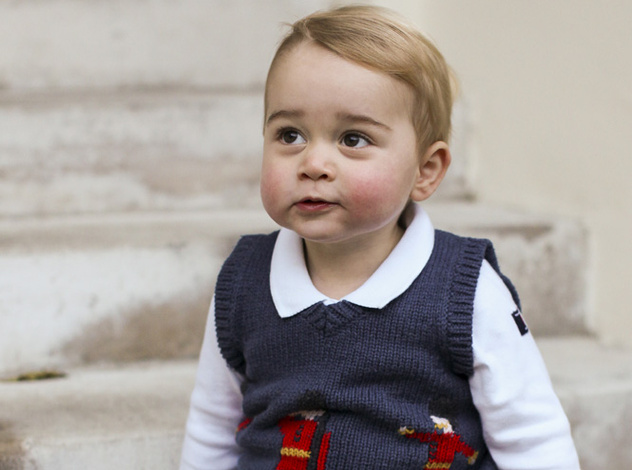 Принцу Джорджу исполнилось два года
