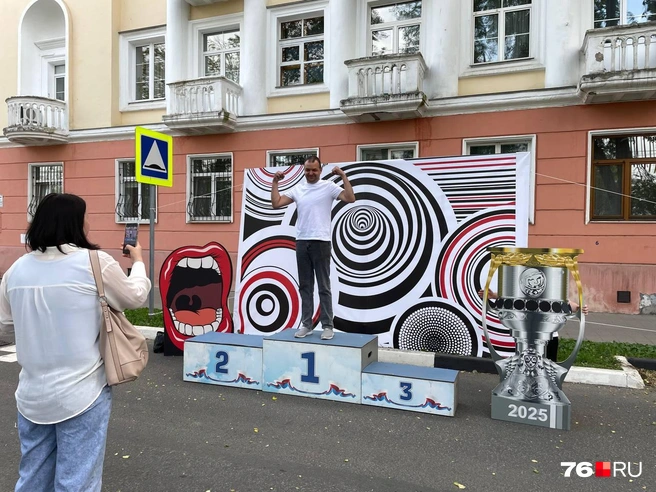 Для жителей города подготовили множество фотозон | Источник: Кирилл Поверинов / 76.RU
