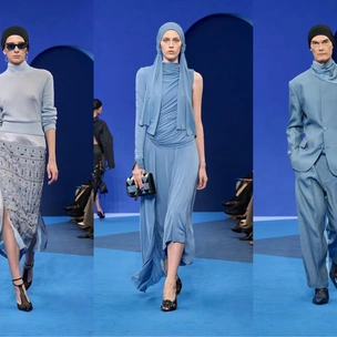 Lanvin возвращает синий цвет — фирменный оттенок Дома