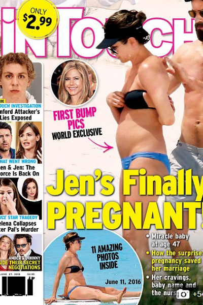 Поклонники Дженнифер порадовались возможной беременности актрисы