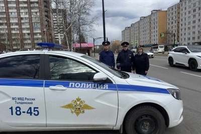 Профилактическая акция по ПДД в Тынде