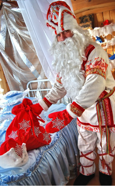 Омск, резиденция Деда Мороза, новый год