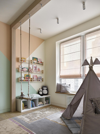 Квартира 127 м² в Москве для семьи с двумя детьми
