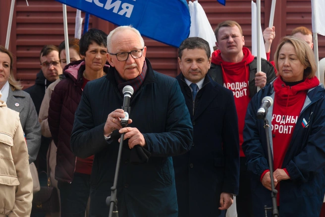 Председатель комитета Архангельского областного Собрания депутатов по социальной политике и здравоохранению, заместитель секретаря регионального отделения партии «Единая Россия» Сергей Эммануилов | Источник: Иван Митюшёв