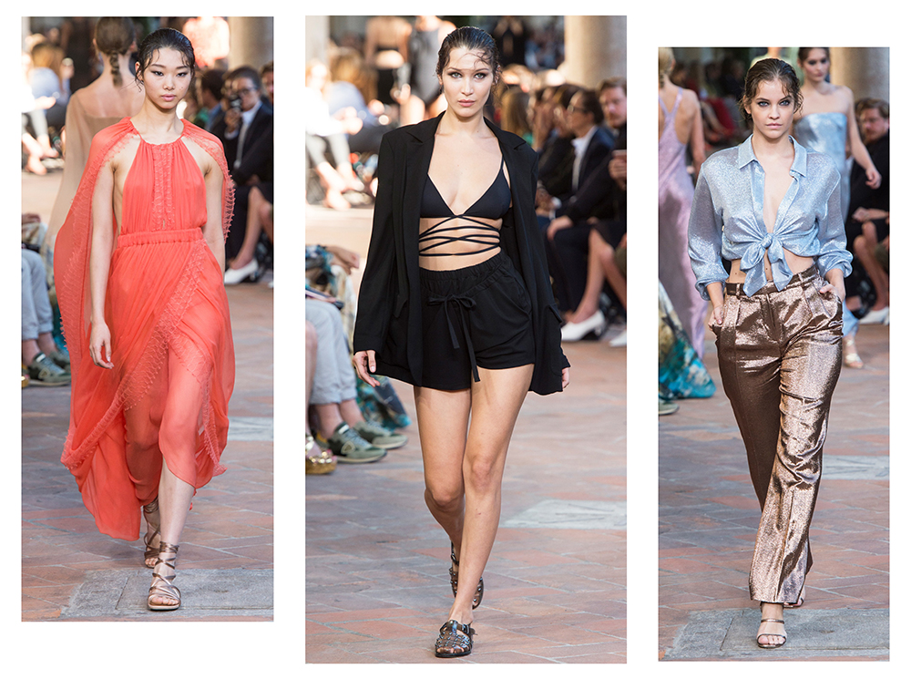 Сложно и просто: Alberta Ferretti SS18 | marieclaire.ru