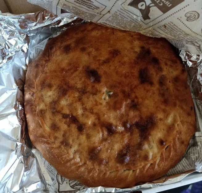 Местные пироги в Дагестане очень вкусные  | Источник: Юлия Конева / личный архив 
