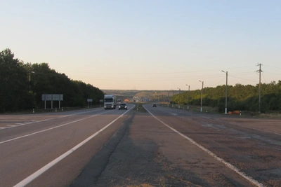 На трассе М-4 «Дон» меняют схему движения из-за ремонта