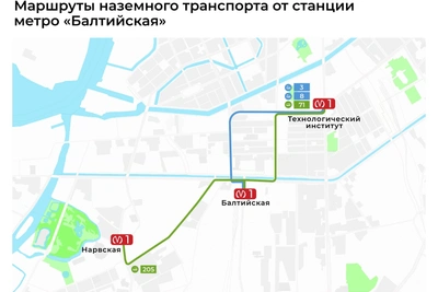 Ограничения входа на станцию метро «Балтийская» с 5 декабря