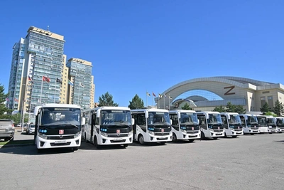 В Хабаровске 12 новых автобусов вышли на маршруты