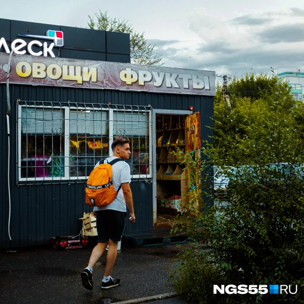 Местные ларьки с продуктами | Источник: Кирилл Башинский / NGS55.RU