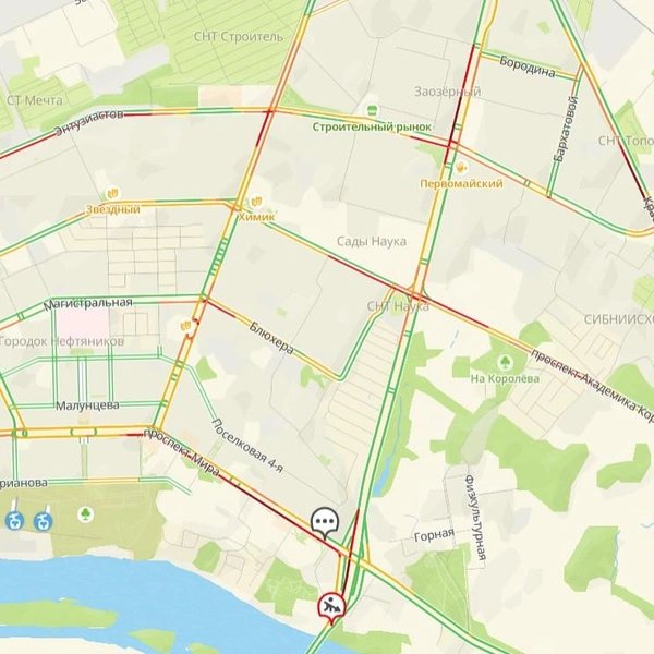 В Советском округе все стабильно  | Источник: 2gis.ru